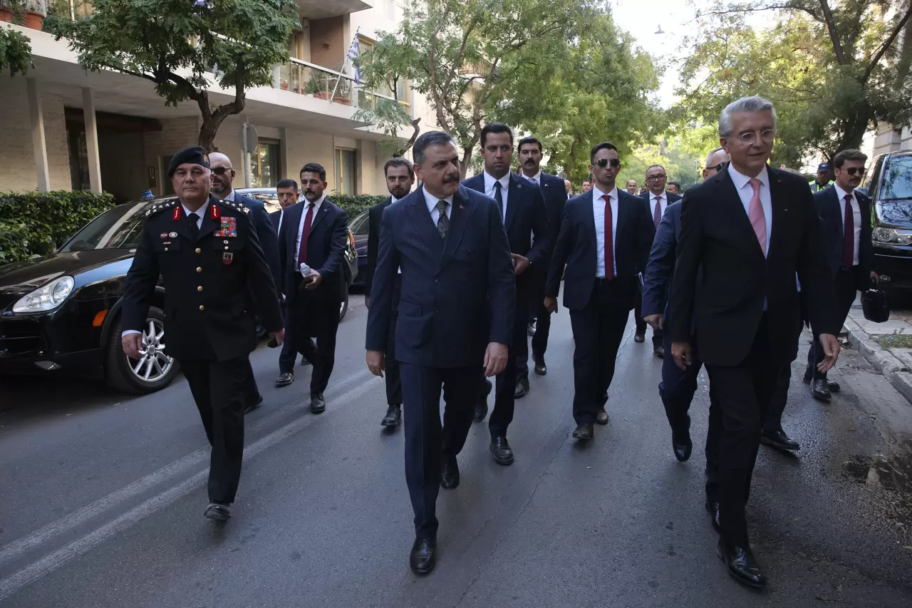 İçişleri Bakanı Mustafa Çiftçi Atina'da