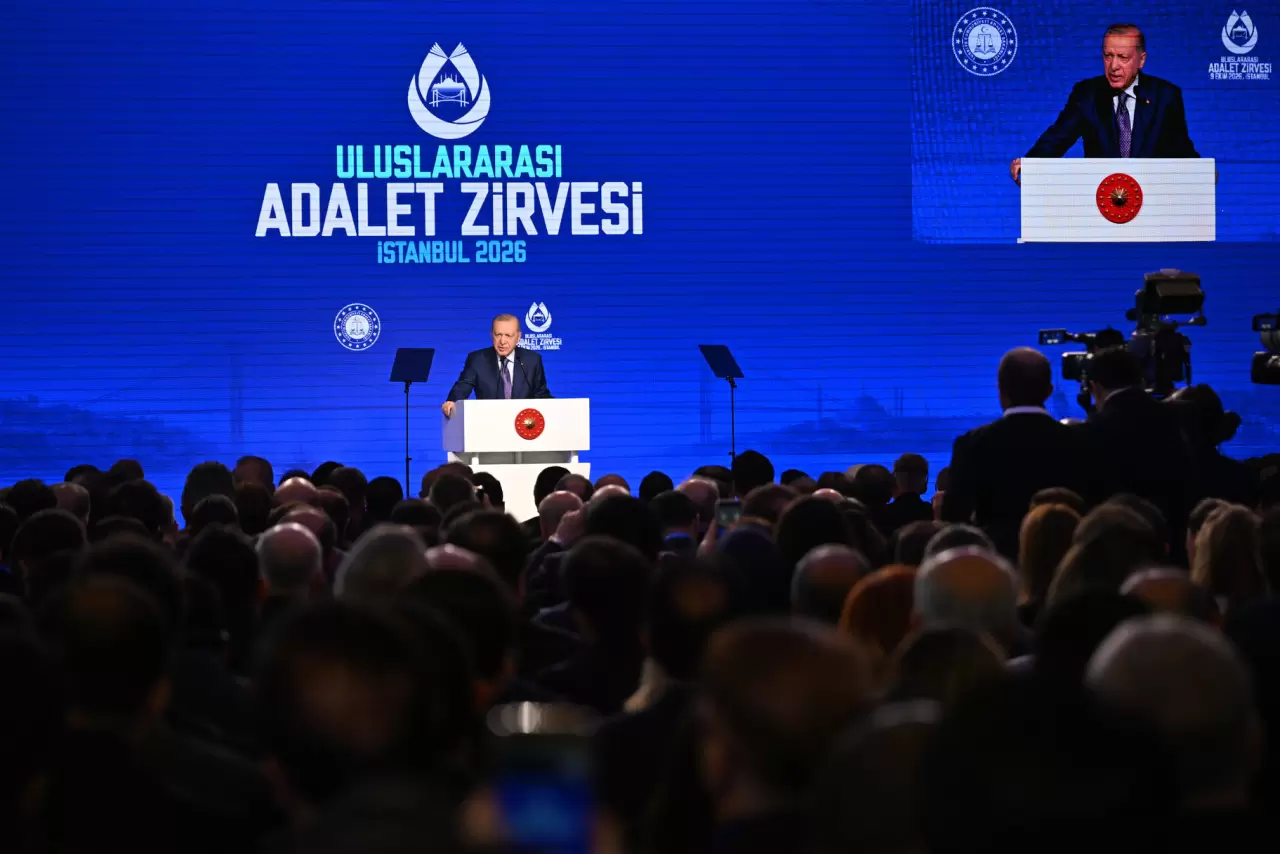 Cumhurbaşkanı Recep Tayyip Erdoğan, Uluslararası Adalet Zirvesi’nde konuşma yaptı