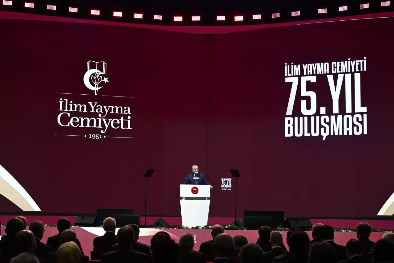 Cumhurbaşkanı Recep Tayyip Erdoğan, İstanbul Kongre Merkezi'nde