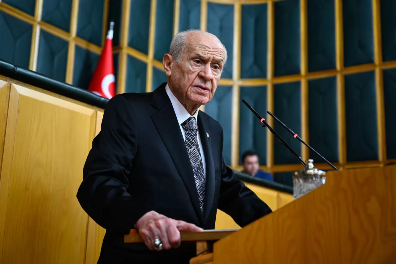 MHP LİDERİ DEVLET BAHÇELİ TBMM KÜRSÜSÜNDE