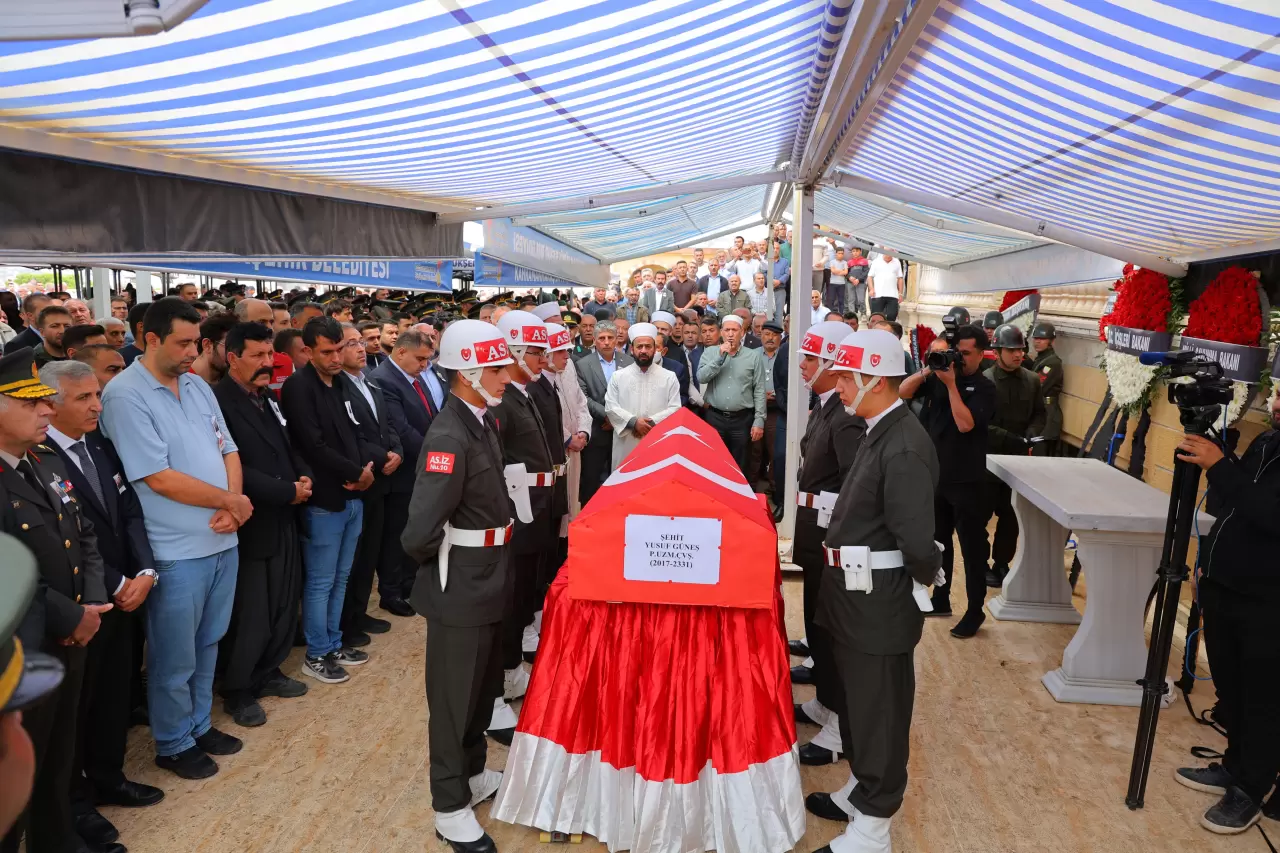 Şehit Yusuf Güneş cenaze töreni