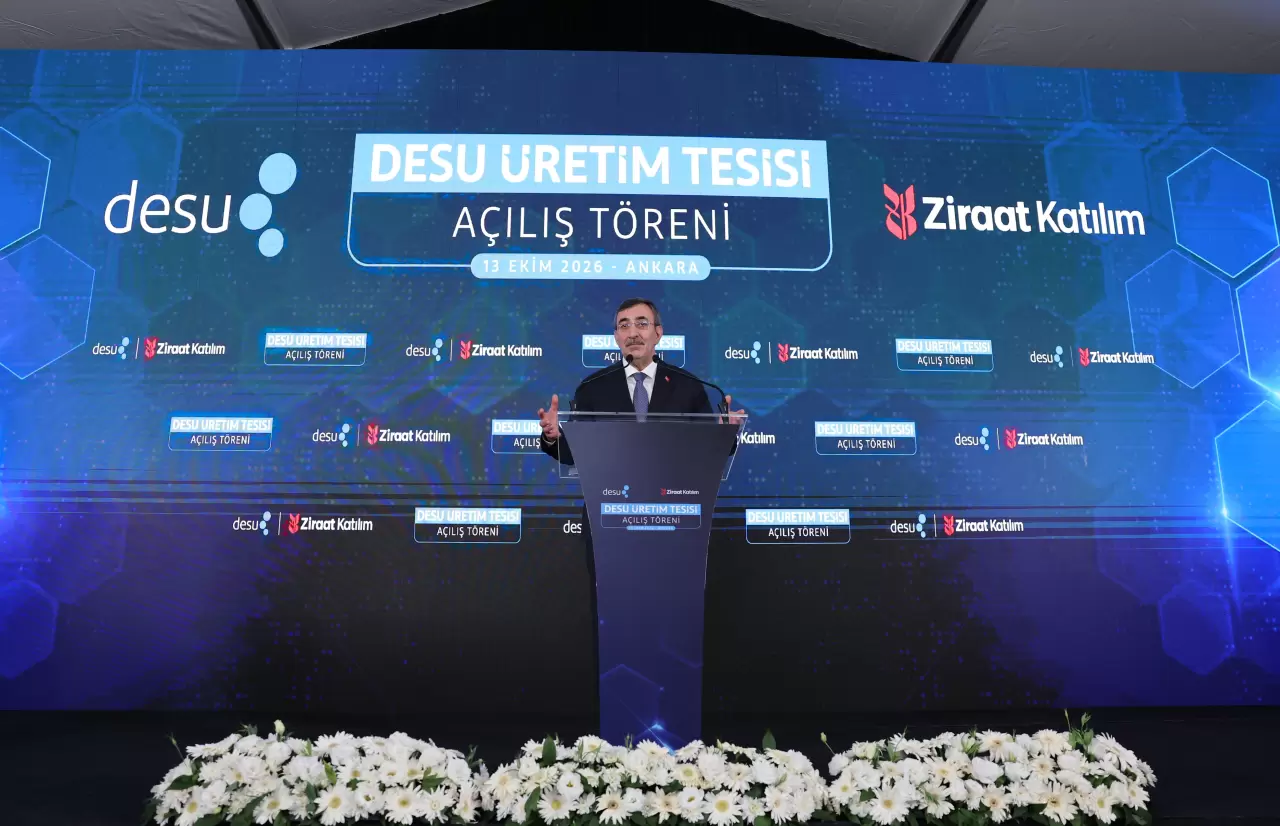 Cevdet Yılmaz, DESU Medikal Üretim Tesisi Açılış Töreni'nde