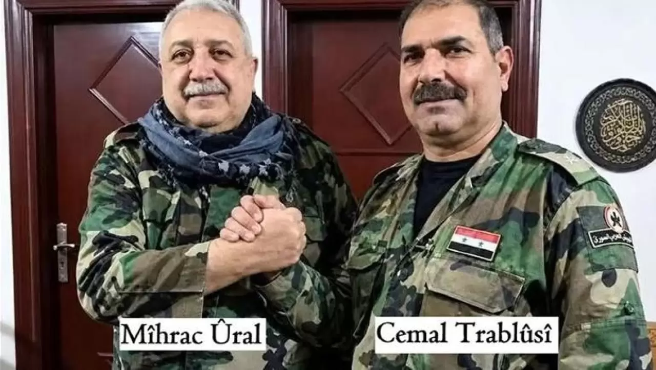 Mihraç Ural ve yardımcısı Cemal Trablusi
