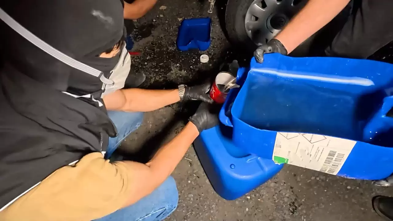 karavanda uyuşturucu operasyonu yapıldı