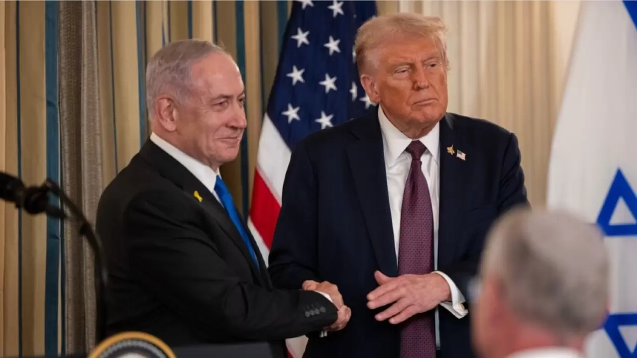 ABD Başkanı Donald Trump ve Başbakan Binyamin Netanyahu