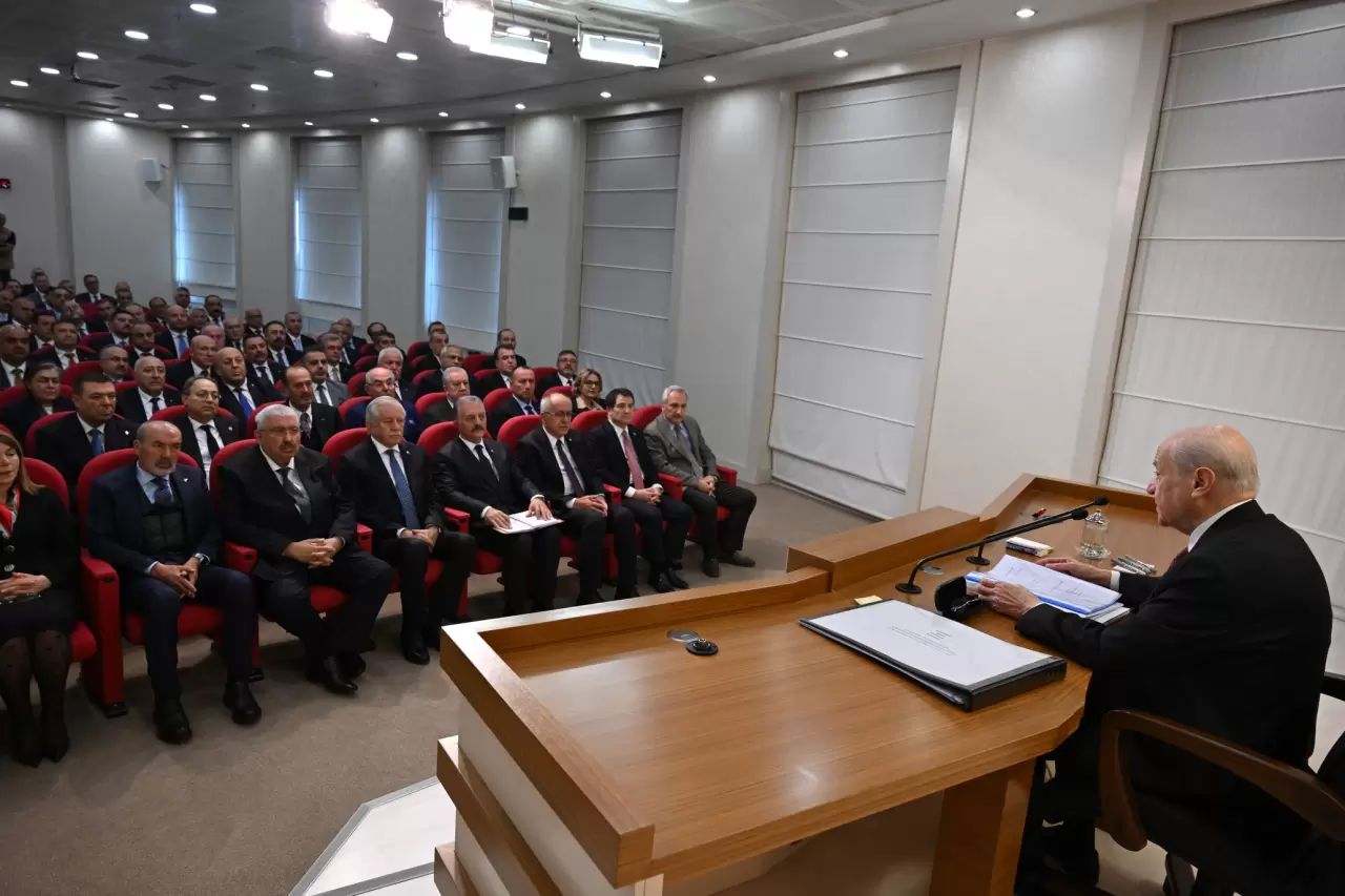 MHP Lideri Devlet Bahçeli İl Başkanları Toplantısı'nda konuştu
