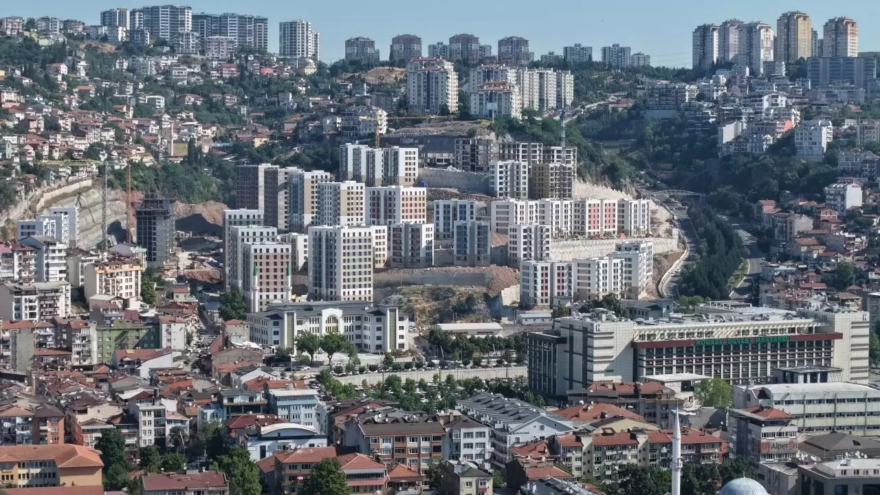 istanbul'daki binaların görüntüsü