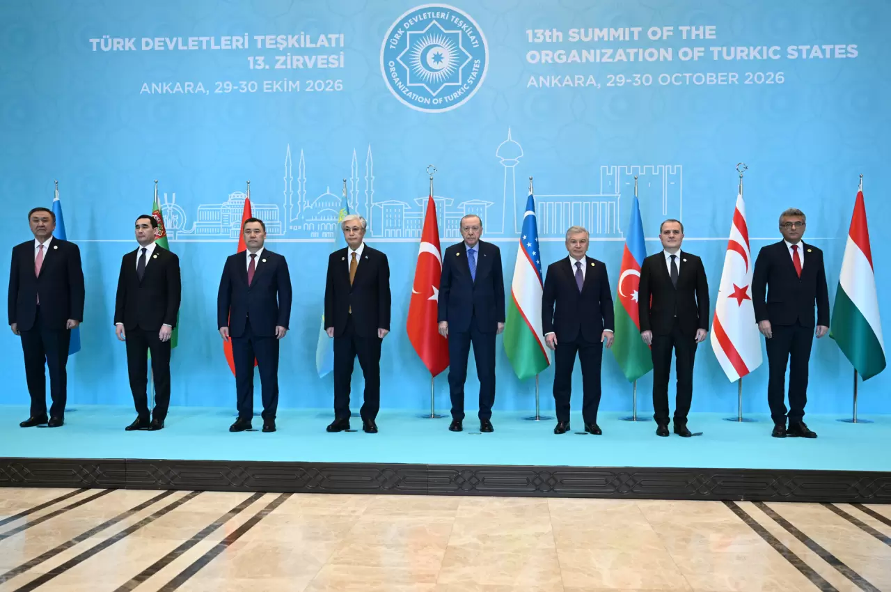 Türk Devletleri Teşkilatı aile fotoğrafı